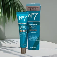 No7 Protect & Perfect Intense Advanced Serum 1 fl oz (30ml) New in Box