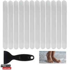 Anti Slip Shower Stickers, Safety Bathtub Strips Non Slip Bathtub Stickers wi...
