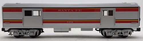 Coche de equipaje aerodinámico Santa Fe calibre O MTH 30-6103-1 #3482 EX | Zustand: Used