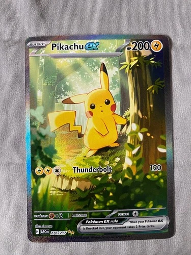 Pikachu ex 276/217 SIR Ascended Heroes Pokemon TCG NM