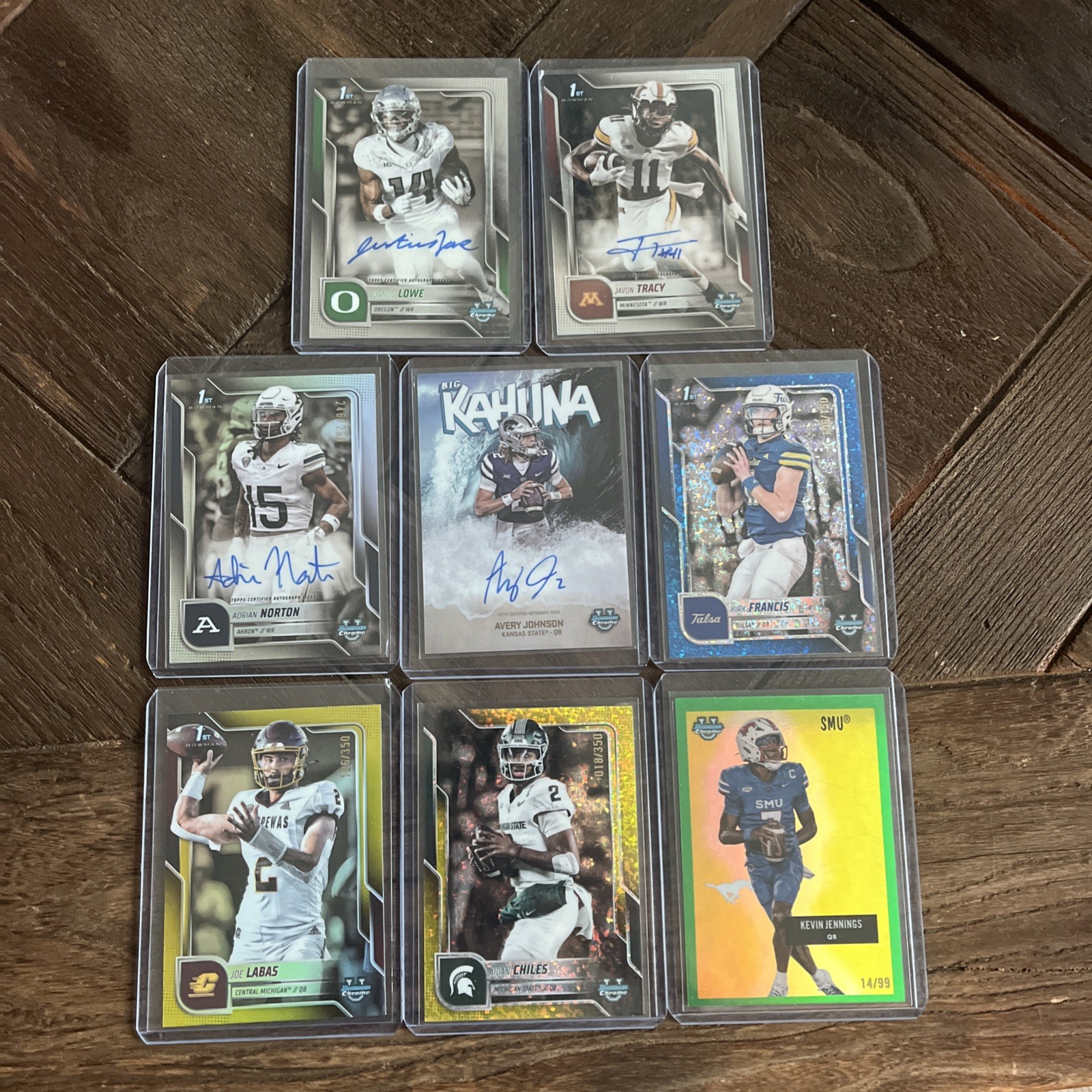 2025 bowman chrome U Lot Case Hit Avery Johnson Big Kahuna Auto and more!!!!