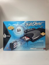 iOMEGA FOTOSHOW ZIP 250 Drive Picture iQ Stand Remote Power Cord New Open Box 