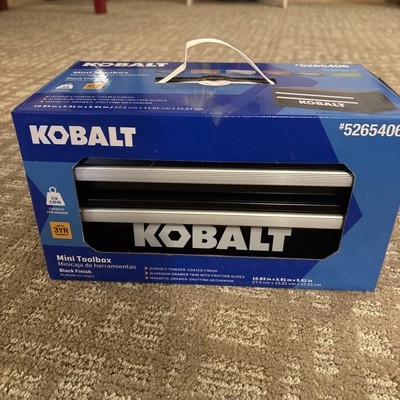 KOBALT Mini Toolbox. Limited Edition in BLACK Craft Organization Tools Groomers
