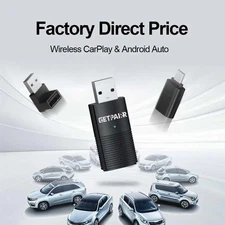 Wireless CarPlay & Android Auto Mini Adapter Dongle 2025 Plug & Play All Cars