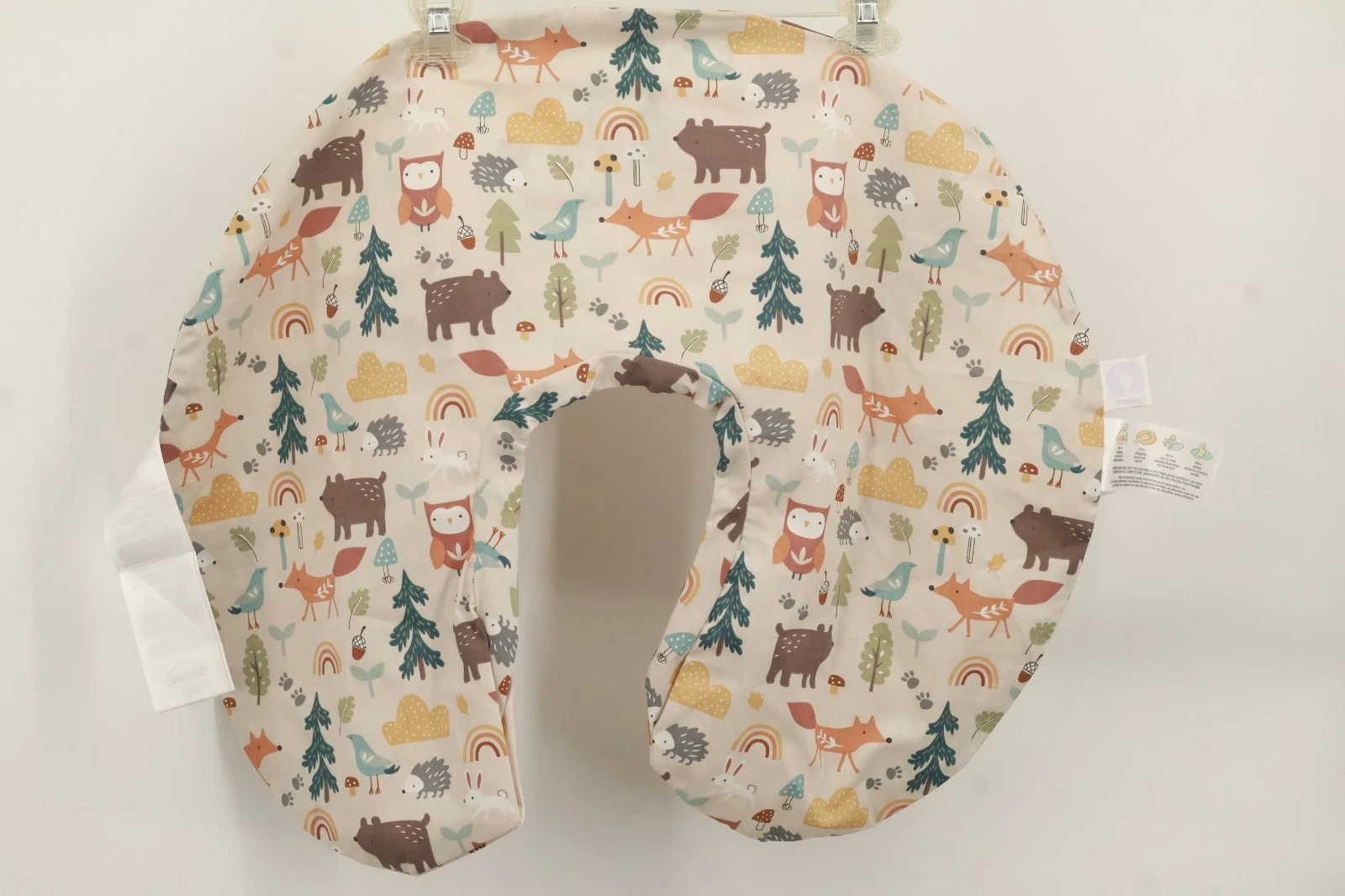 Boppy Nursing Pillow Cover Woodland Forest Fox Bear Owl Neutral Slipcover
Opens in a new window or t