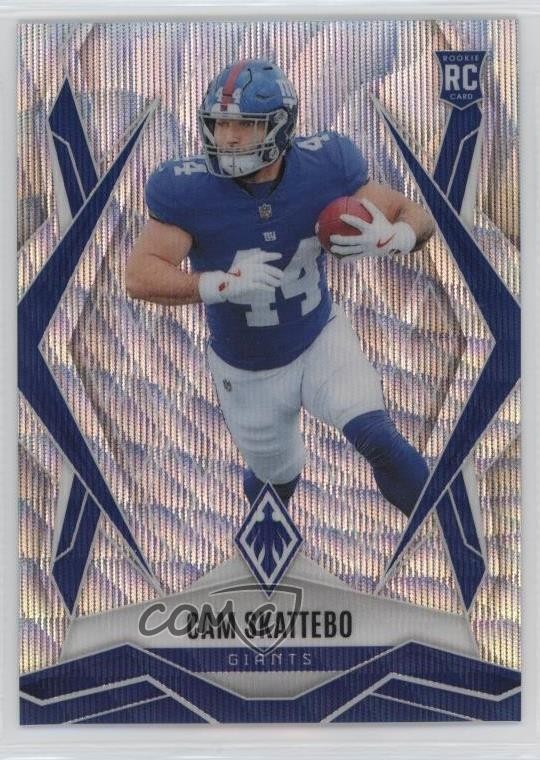 2025 Panini Phoenix Rookies Wave /199 Cam Skattebo #168 0a6