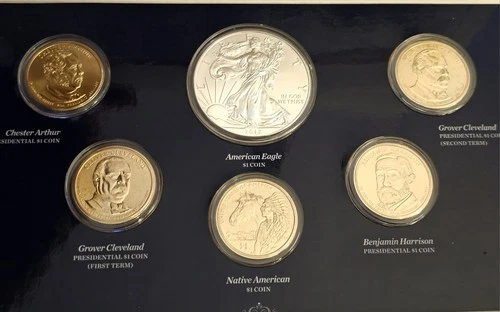 2012 United States Mint Annual Uncirculated Dollar Coin Set OGP