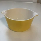 Vintage Pyrex Yellow Ovenware Casserole 473-B  1 Quart (No Lid)