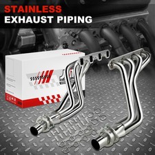 Long Tube Exhaust Manifold Header For 80-95 Ford F150 F250 F350 Bronco 5.0l V8
