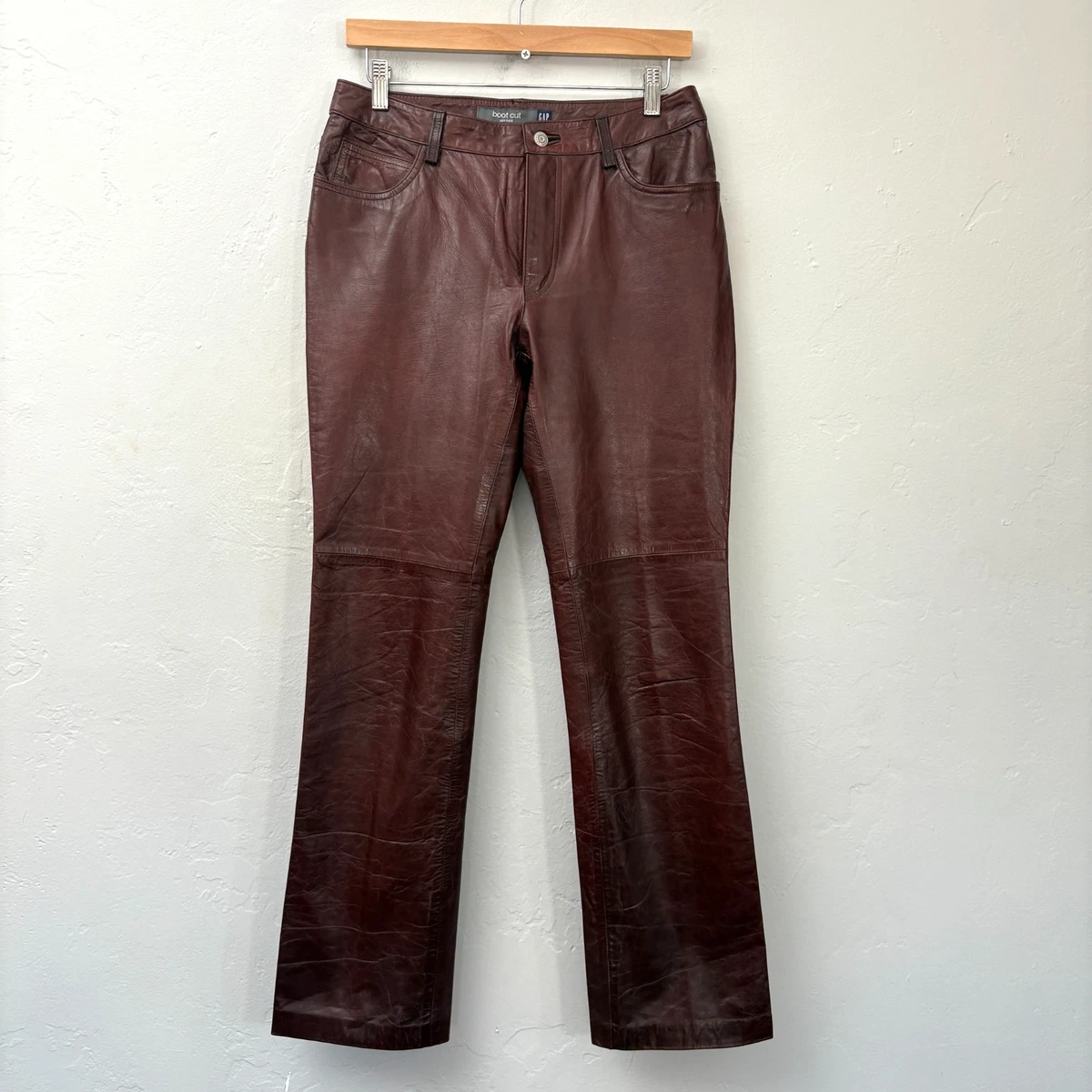 Gap Bootcut Leather Pants for Women for sale | eBay