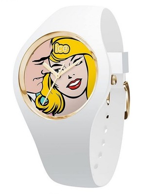 Ice-Watch 015265 ICE Love Lover Medium Liebe Damenuhr Uhr Silikon weiß neu K18