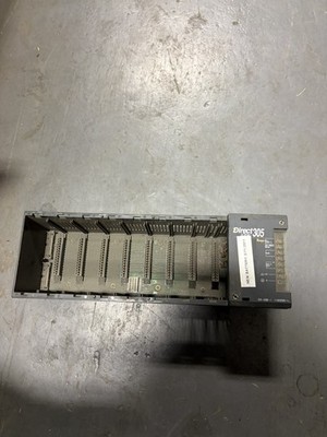 Automation Direct D3-08B-1 DirectLOGIC DL305, 8-slot, PLC Rack panel mount, Koyo