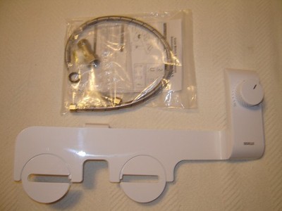 Bidet Fresh Water Spray Kit Non Electric Toilet Seat Attachment with Dual Nozzle