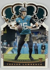 2021 Panini Chronicles Crown Royale Rookie Trevor Lawrence #CR-1 Bronze /99 (RC)