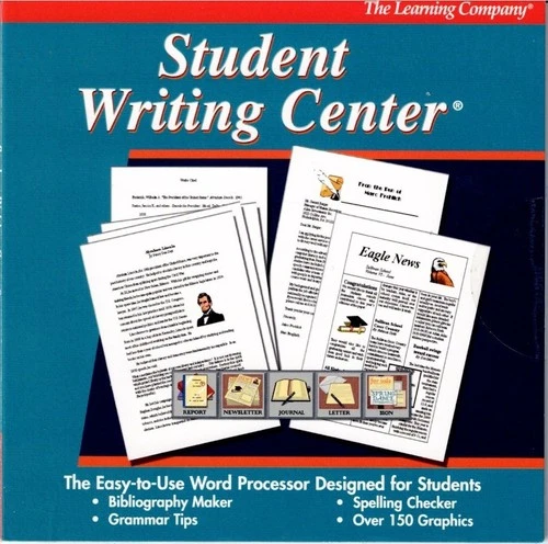 Student Writing Center Pc New Student Easy To Use Word Processor Grammar Spell