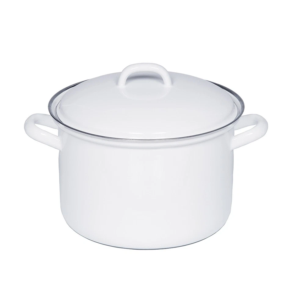 Riess CLASSIC - Weiss - Fleischtopf mit Deckel