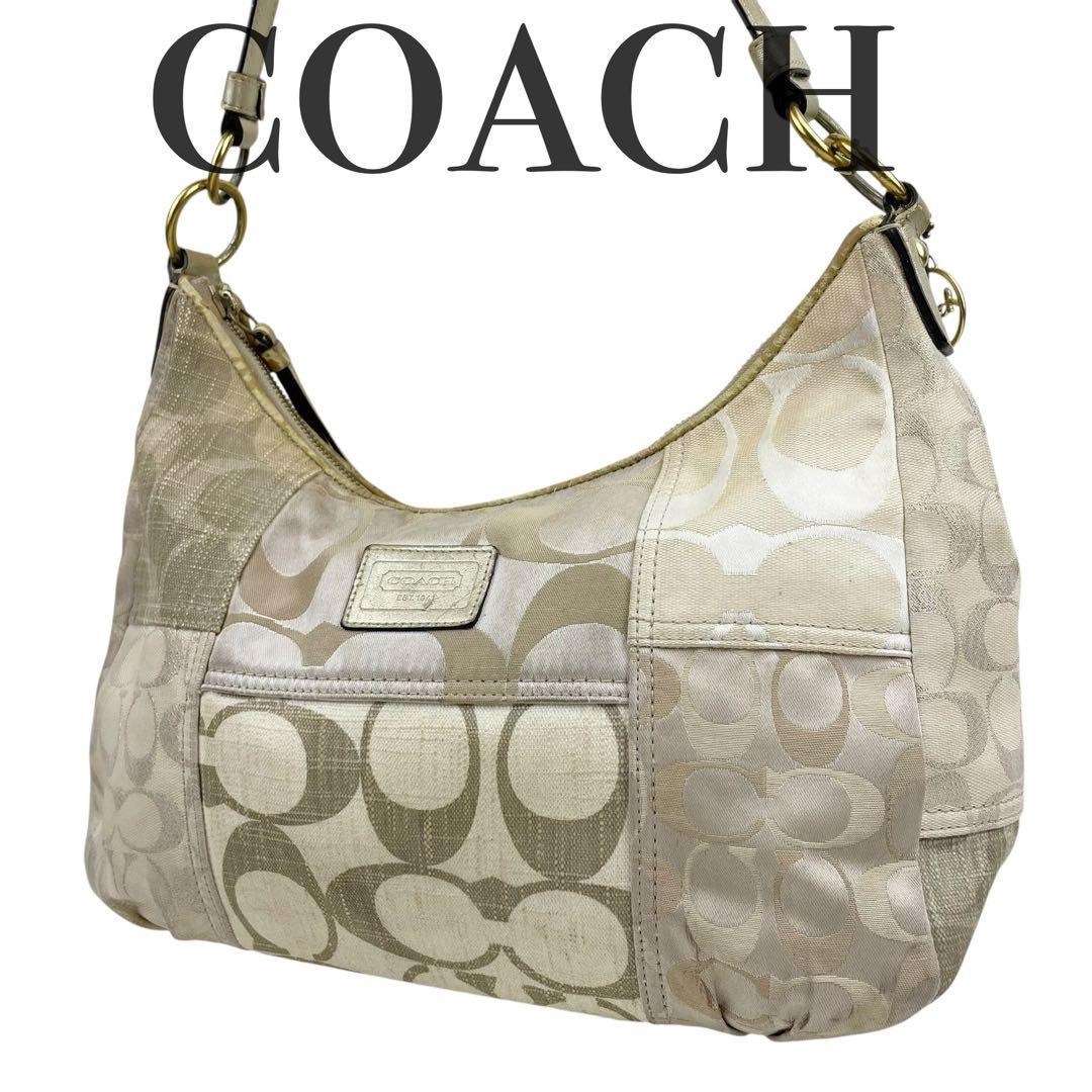 COACH Shoulder Patchwork Accessory Pouch 19195 Wo… - image 21