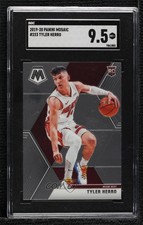 2019-20 Panini Mosaic Rookies Tyler Herro (White Jersey) #223 SGC 9.5 Mint+ 0rm0