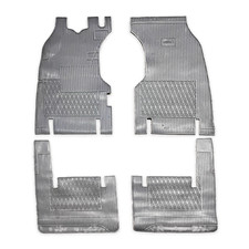 SERIE TAPPETI IN GOMMA PER FIAT TOPOLINO EPOCA 4 PEZZI TAPPETINI LASSY