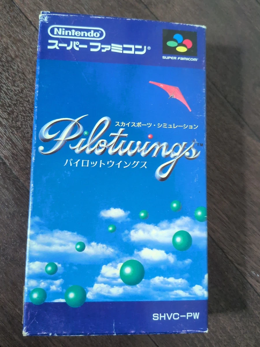 Pilotwings Pilot Wings Super Nintendo Super NES SNES Usa - Il Livello
