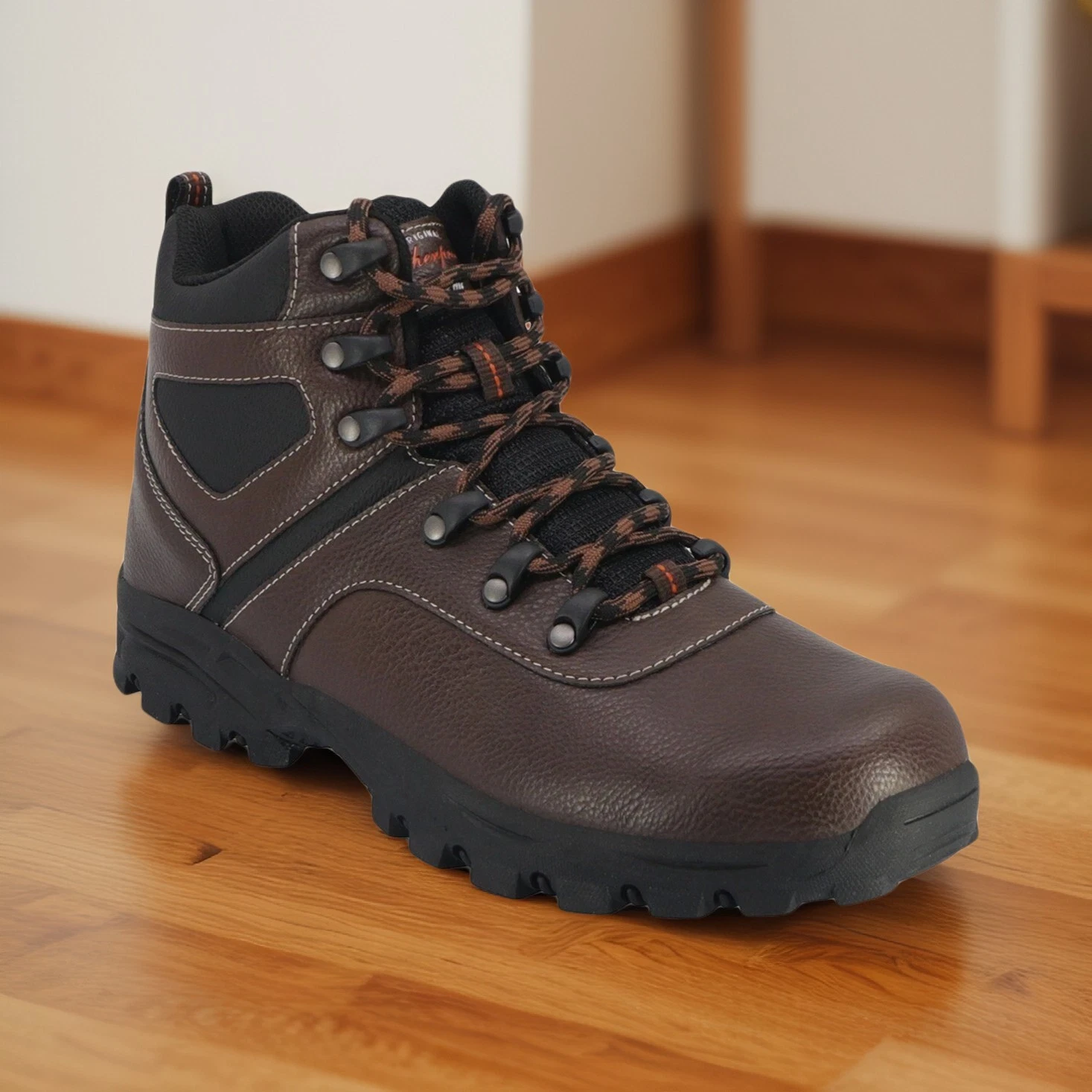 Weatherproof Vintage Mens Jasper Lace Up Hiking Boots Brown Size 13 NIB