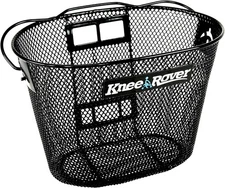 KneeRover Knee Scooter Basket Accessory with Convenient Pack of 1, Black 