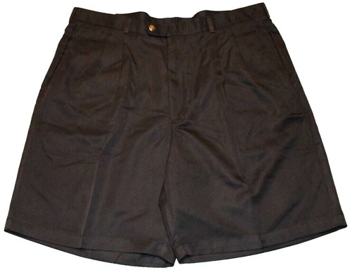 Pantalon Costume Homme Haggar ECLo Stria - Coupe Ajustée, Extensible - Taille 36/32 - Noir élégant
