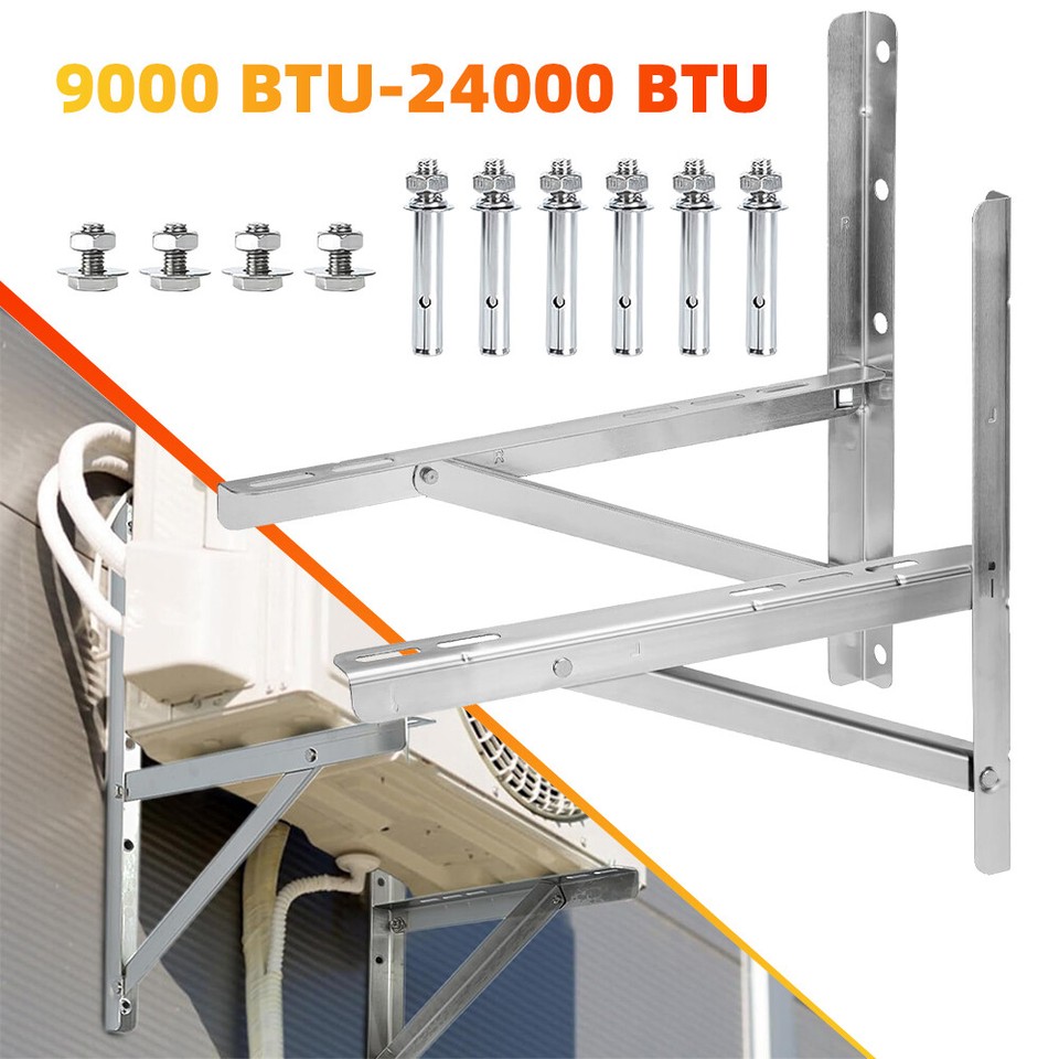 Mini Split Wall Mounting Bracket Outdoor for Ductless Air Conditioner