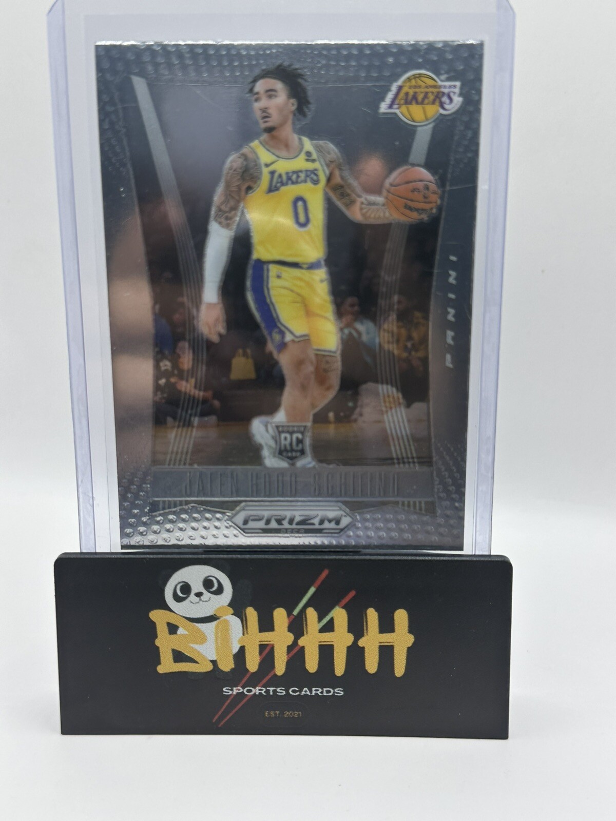 2023-24 Panini Prizm Deca Jalen Hood Schifino Rookie #203 Los Angeles Lakers RC