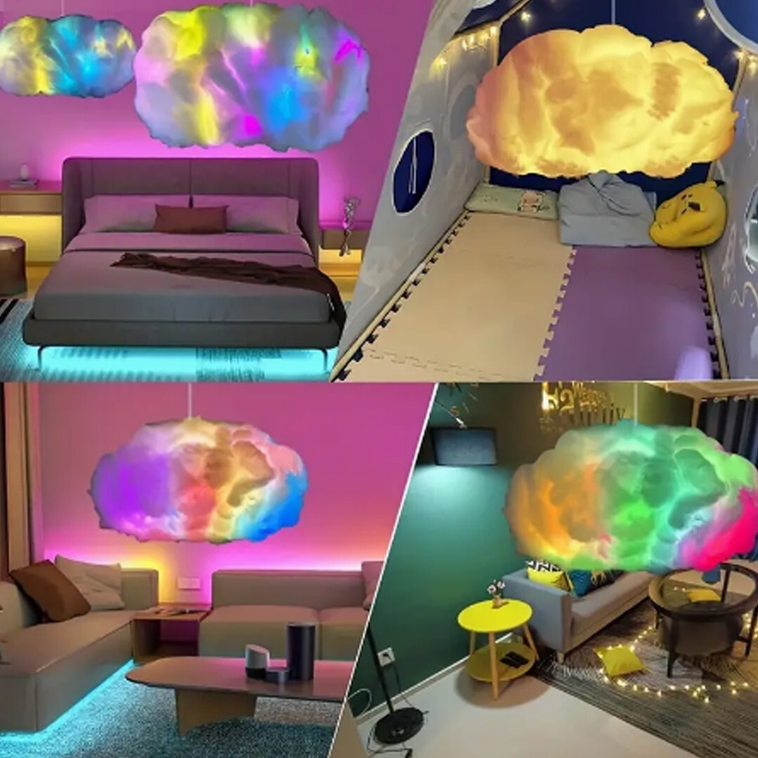 LED MULTICOLOR LIGHT CLOUD-image