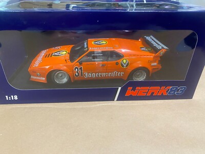 BMW M1 Procar Jägermeister #31 Drt Nürnburgring 1982 Kurt König 1:18 Werk83