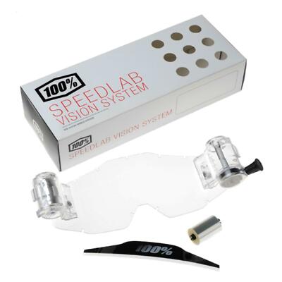 100% Roll-Off System Speedlab Vision Für Accuri Strata Brille Motocross Goggle