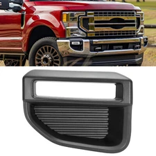 For Ford F-250 F-350 2020-2022 Passenger Right Front Bumper Fog Light Bezel