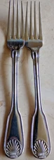 2 SABATIER COTE D'AZURE STAINLESS FLATWARE SET DINNER FORKS
