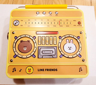 RARE BTS BT21 Line Friends light-up lunchbox mooncake tin - Hong Kong Limited Ed