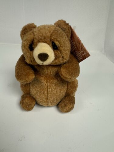 Vintage 1999 Dakin Jasper Teddy Bear Plush Lou Rankin Mini Friends Brown 5”