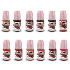 PERMA BLEND Evenflo Permanent Makeup Microblading Permablend Pigment Ink Set Kit