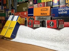 2x SameCodeOEBox SiemensGermany Gϕ1=5D GoldPin E188CC 7308 /Grail E88CC 6922 CCa