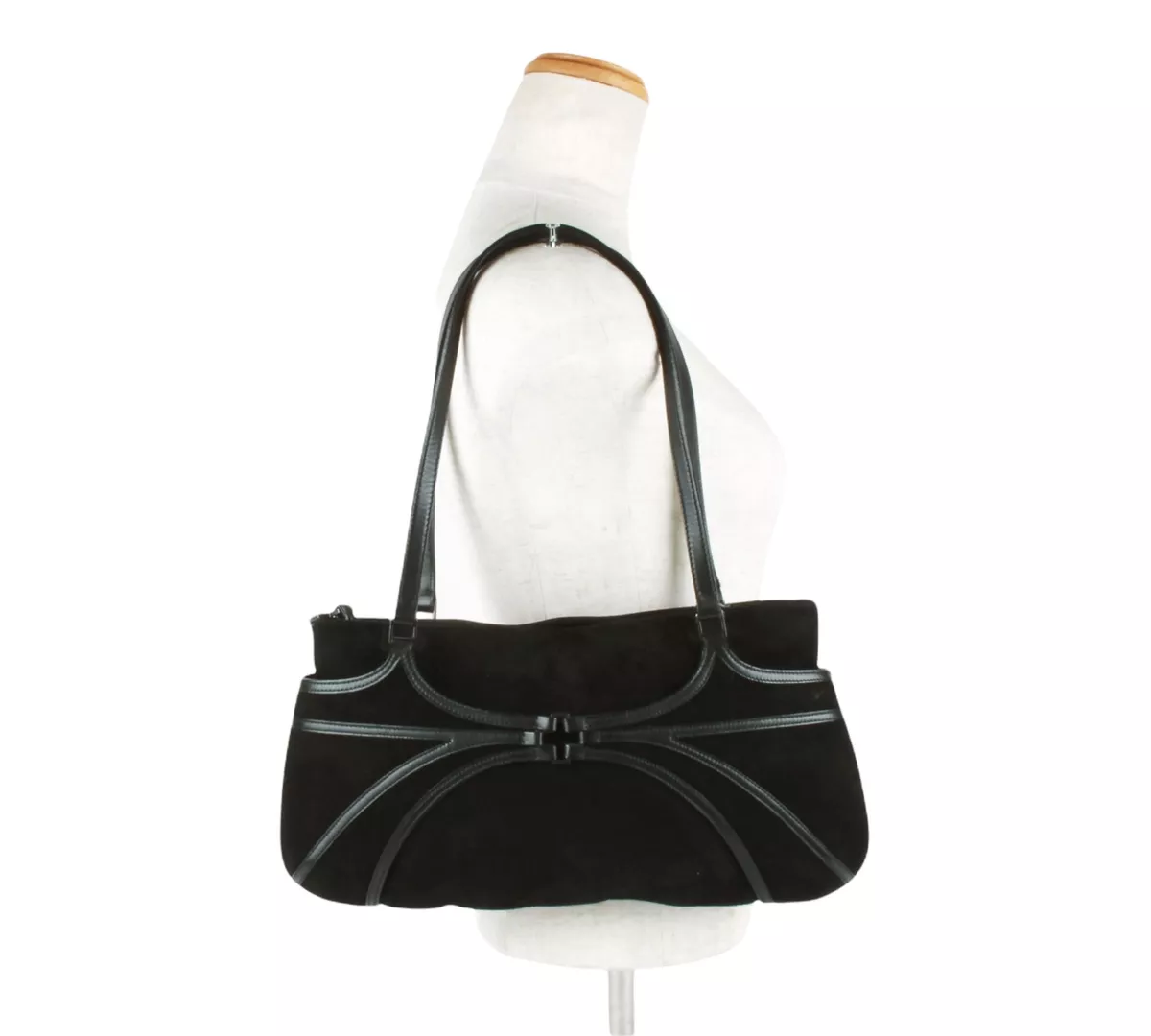 Bally black best sale bag