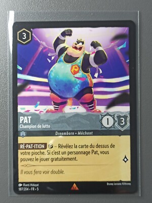 LORCANA FR Card - Chapter 5 187/204 Pat - Rare Non Foil New | eBay LORCANA FR Card - Chapter 5 187/204 Pat - Rare Non Foil New | eBay