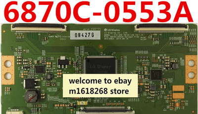 6870C-0553A LG Display T-con Board V15 UHD TM120 LGE Ver1.0 Philips Vizio SONY