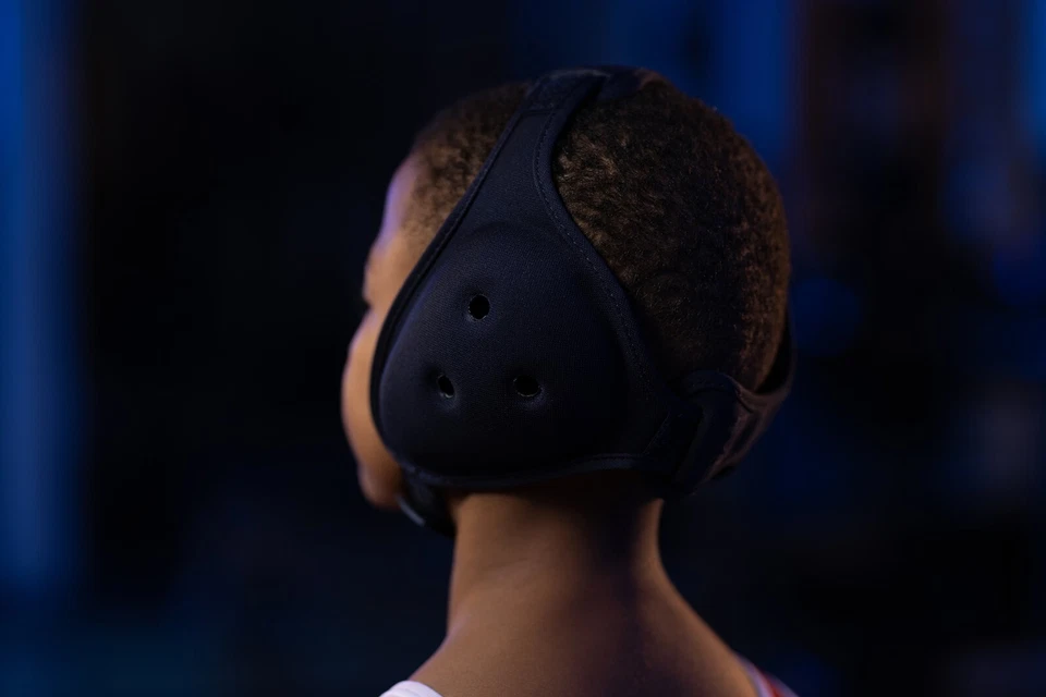 Matman Wrestling Headgear Kids Boys Ear Guard Ultra Soft Grappling Head Guard - Image 3 of 4