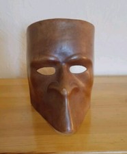 Vintage Italian Papier Mache Carnival Mask Bauta