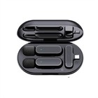 Dual Wireless Lavalier Microphones with Charging Box Noise Reduction