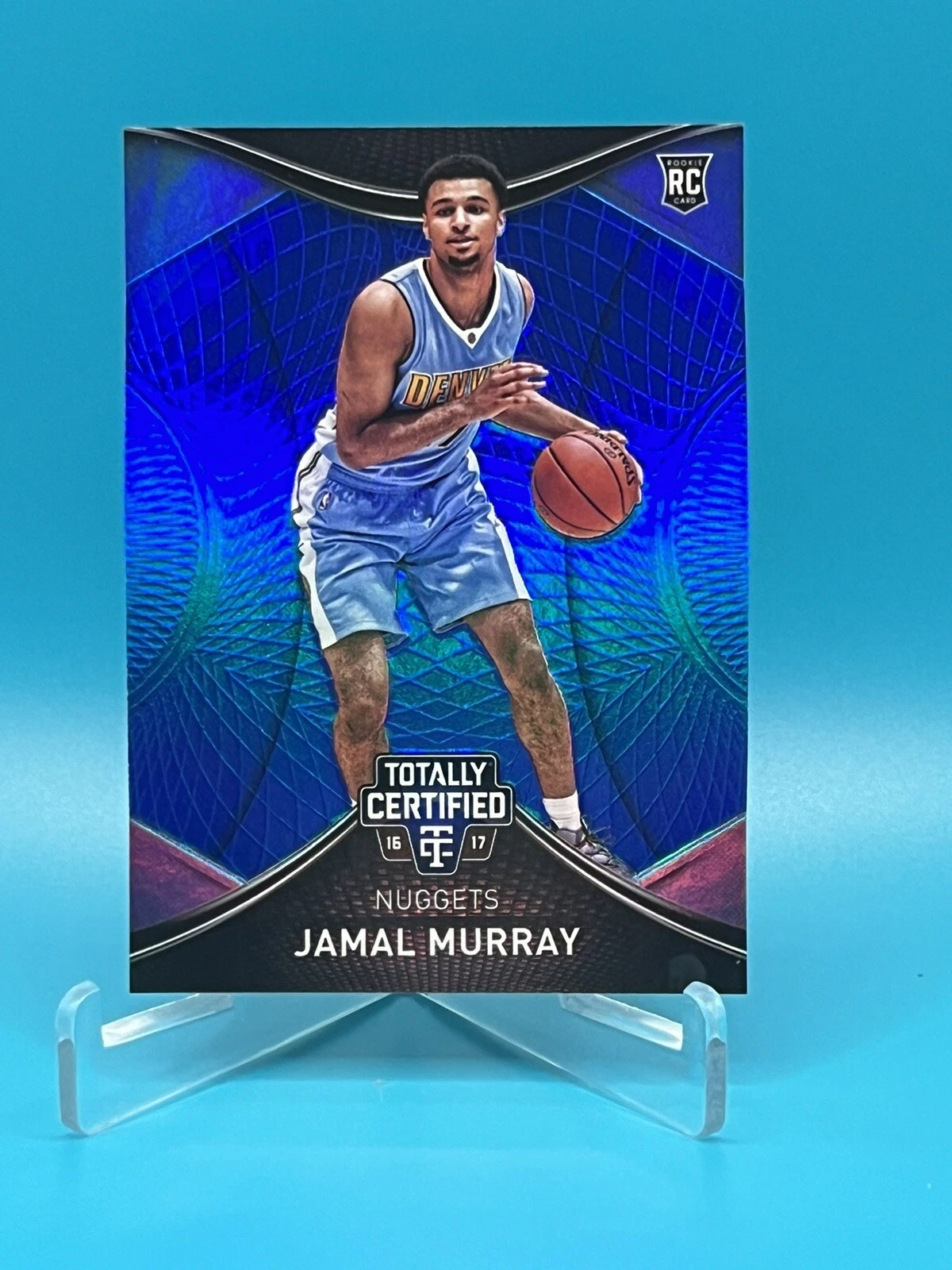2016-17 Panini Totally Certified - Rookies Blue #106 Jamal Murray /99 (RC)
