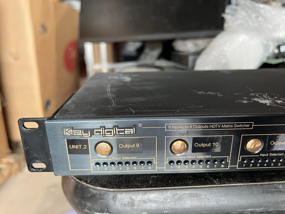Key Digital KD-MSV8x8 Audio/ Video Matrix Switch Only - Image 2 of 4