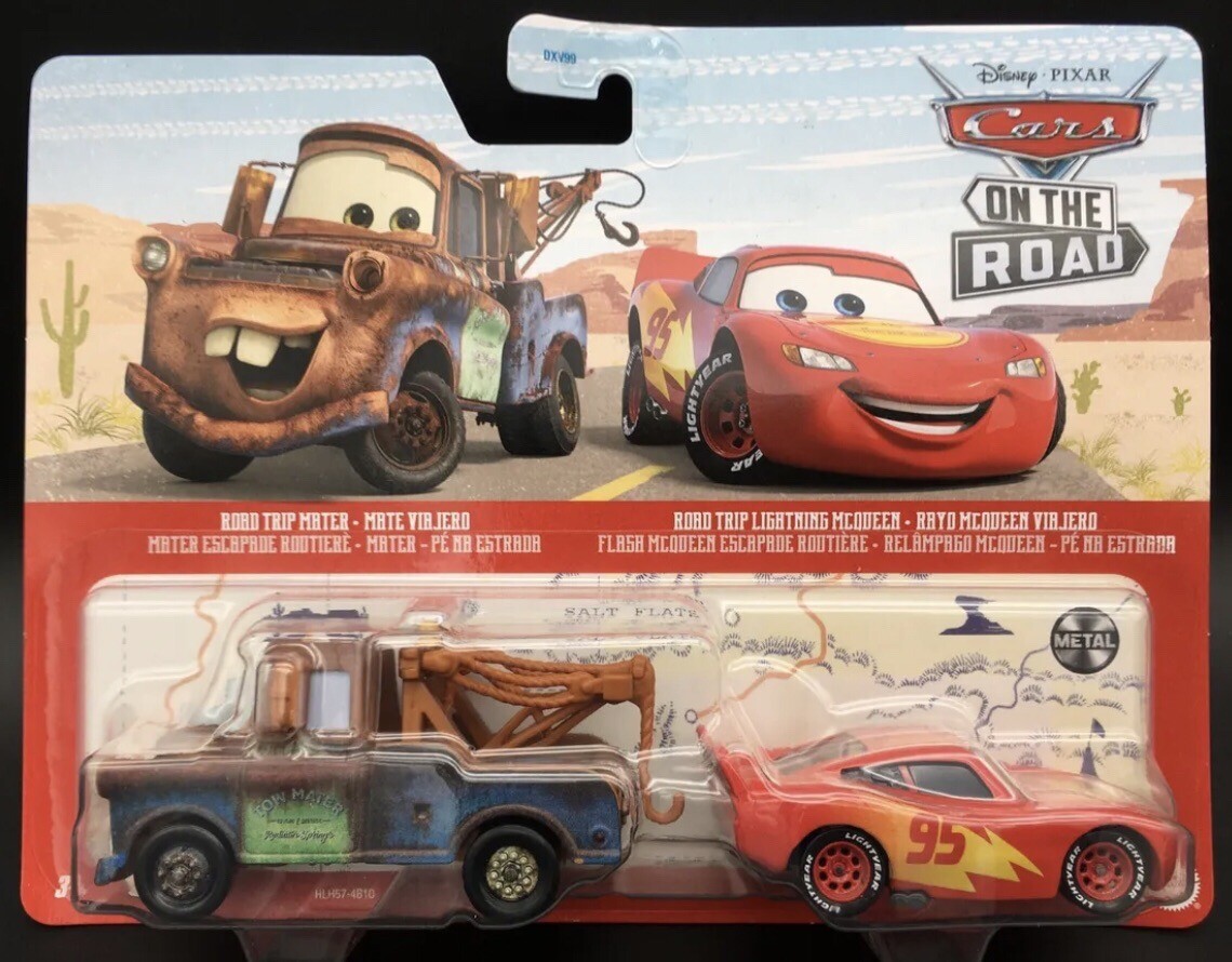 Lightning McQueen Die Cast Set – Cars on the Road – Toys for Tots Donation  Item