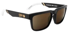 Spy Optic HELM Sunglasses - TOM WALLISCH Mt Black / HD+ Bronze GOLD Spectra NEW
