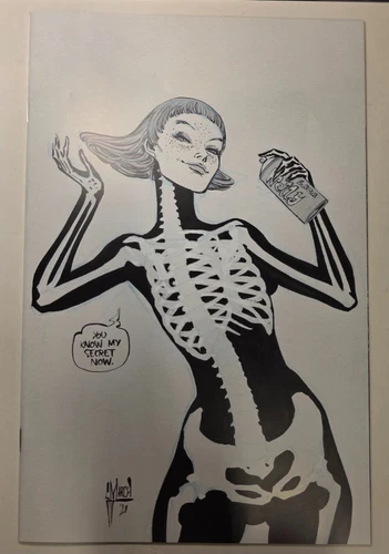 Karmen #2 Guillem March 1:50 B&W Virgin Variant Image Comics
