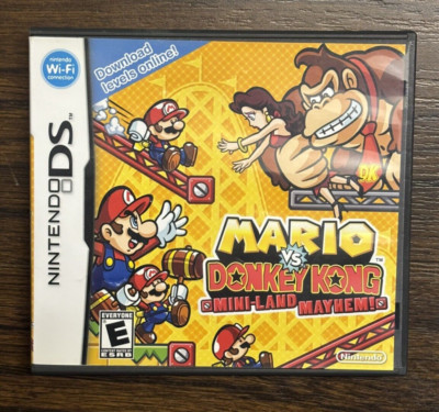 Mario vs. Donkey Kong: Mini-Land Mayhem (Nintendo DS, 2011) Complete